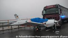 Germany: Pilot performs emergency landing on autobahn bridge