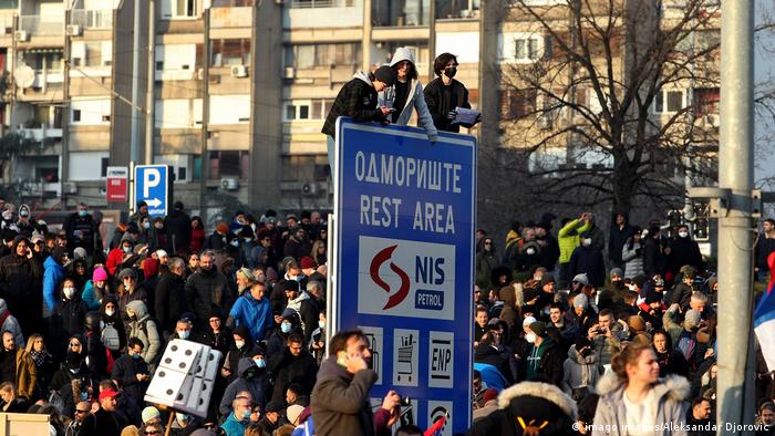 Протест у Белграді 4 грудня
