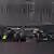 Lewis Hamilton crashes into the back of Max Verstappen at the Saudi Arabian GP