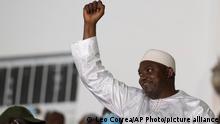 Gambias Präsident wiedergewählt
