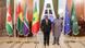 Senegal Macky Sall mit Cyril Ramaphosa, Friedensforum in Dakar Senegal Macky Sall mit Cyril Ramaphosa, Friedensforum in Dakar