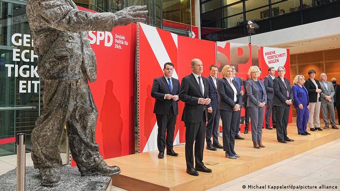Olaf Scholz predstavlja ministre iz redova SPD-a