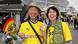 Fans at a Borussia Dortmund match in Japan Fans at a Borussia Dortmund match in Japan