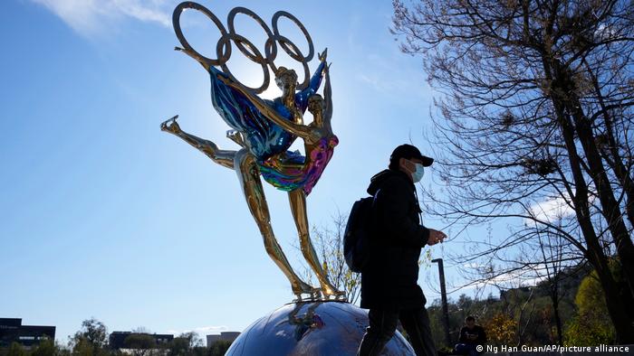 Олимпийская скульптура в Пекине