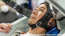 MOSCOW REGION, RUSSIA - MAY 13, 2021: Japanese billionaire Yusaku Maezawa training to go to the International Space Station (ISS) as a space tourist at Zvyozdny Gorodok [Star City]. Maezawa and his production assistant Yozo Hirano plan to travel to ISS aboard the Soyuz MS-20 spacecraft on 8 December 2021 from Baikonur Cosmodrome. The Space Adventures space tourism company has organized flights for first private astronauts (Dennis Tito, Mark Shuttleworth, Gregory Olsen, Anousheh Ansari, Charles Simonyi, Richard Garriott, and Guy Laliberte) and is now offering spaceflights to a low Earth orbit, the International Space Station (with an option of a spacewalk). Space Adventures Press Service/TASS