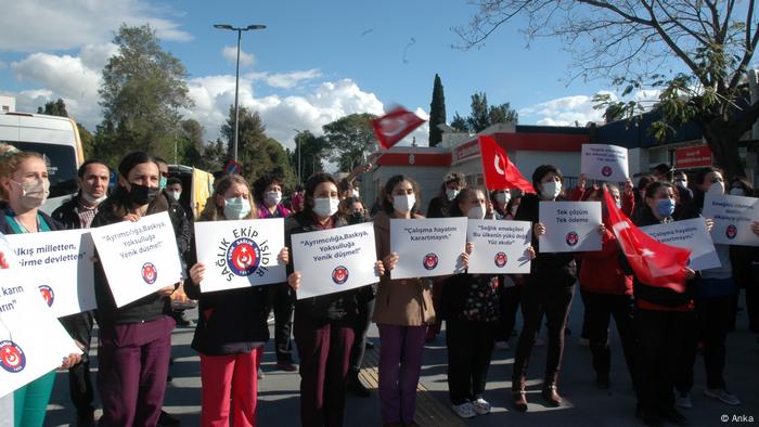 İzmir'deki sağlık çalışanlarının grevi 