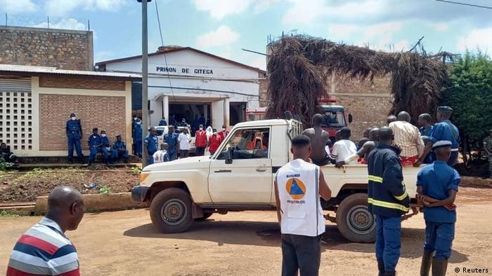 Gitega, Burundi | Feuer in Gefängnis ausgebrochen