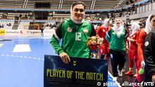 Castelló, Spain 20211205. Iran's goalkeeper Fatemeh Khalili Behfar was named player of the match in the World Cup group game between Iran and Norway in Ciutat de Castelló. Photo: Beate Oma Dahle / NTB