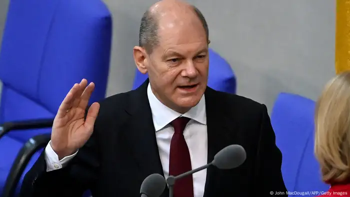 Deutschland Bundestag | Vereidigung Olaf Scholz