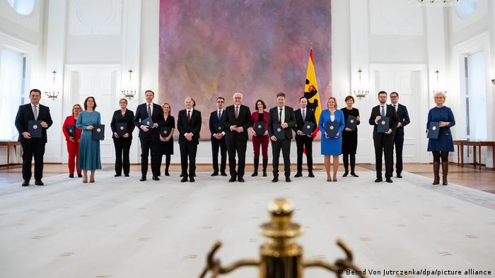 Nova njemačka savezna vlada kod saveznog predsjednika Franka-Waltera Steinmeiera