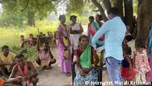 Villagers of Minpa in Chhattisgarh take their Covid jabs.