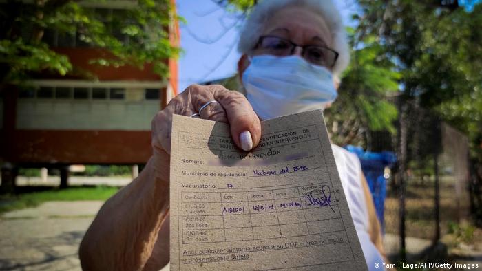 Certificado de vacunación Cuba