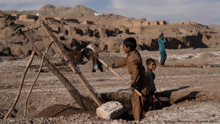 Afghanistan Kamar Kalagh Dorf leidet unter Dürre Afghanistan Kamar Kalagh Dorf leidet unter Dürre