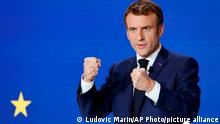 Macron: EU muss ihre Grenzen im Griff haben