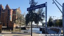 street named after Tanzania economic City of Dar es Salam in Hamburg, Germany.