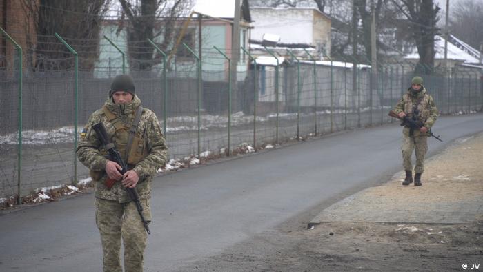 Soldiers in eastern Ukraine