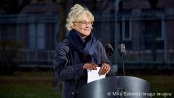 Kristin Lambrecht aus Deutschland hat ihr Amt im Bendlerblock angetreten