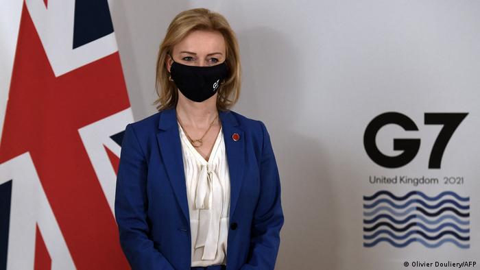 Großbritanniens Außenministerin Liz Truss
