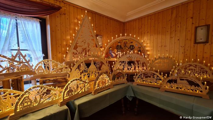 Candelabros arqueados, la singular tradición sajona que decora la Navidad |  Cultura | DW 