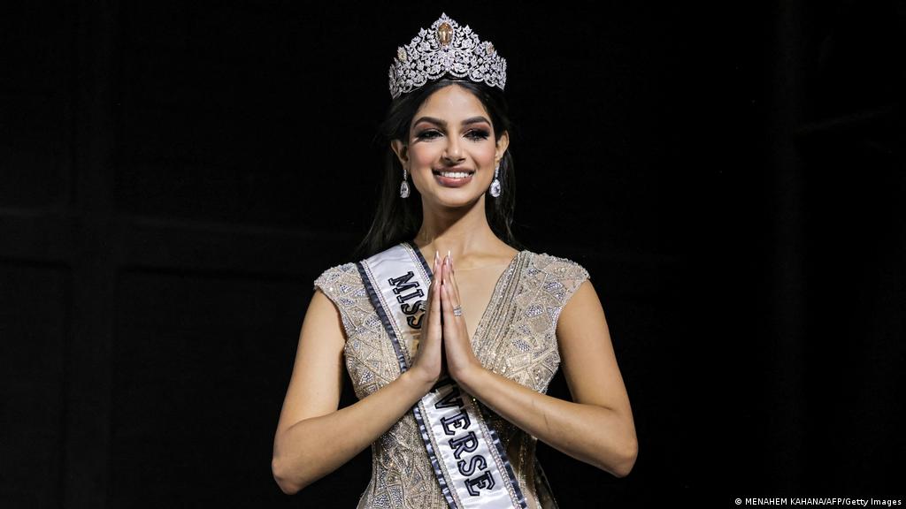 India S Harnaaz Sandhu Crowned Miss Universe 21 News Dw 13 12 21
