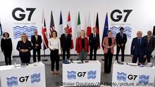 Reunión de ministros de Exteriores del G7, en Livero, el 12 de diciembre de 2021.