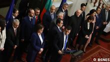 Die Mitglieder der neuen bulgarischen Regierung. 