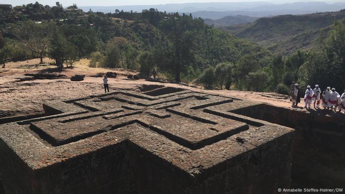 The Church of St. George in Lalibela