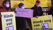 13.21.2021
Protestaktion der Solidarität mit Menschenrechtsorganisation Memorial.