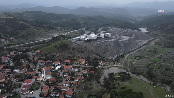 Türkei Umweltkatastrophe im Bergwerk bei Ayvalık