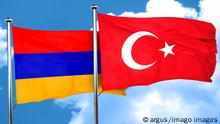 Armenia flag with Turkey flag