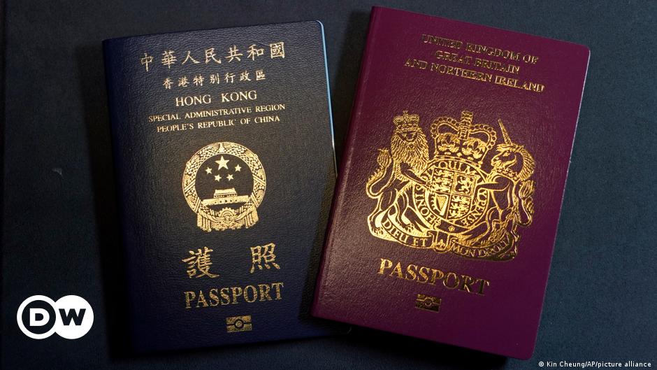 88,000 Hong Kong residents apply for a visa to stay in the UK |  latest Europe |  DW