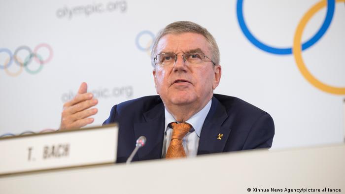 رئيس اللجنة الأولمبية الدولية الألماني توماس باخ