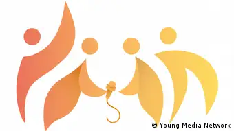 The logo for the newly founded Young Media Network in the Western Balkans