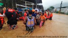 Supertifón Rai toca tierra en Filipinas y causa evacuaciones masivas