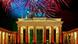 Berlin's Brandenburg Gate and fireworks Berlin's Brandenburg Gate and fireworks