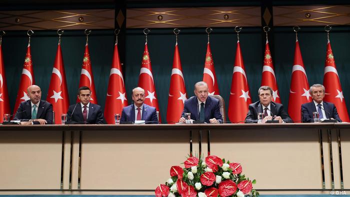 Türkei Staatspräsident Recep Tayyip Erdogan Anhebung Mindestlohn