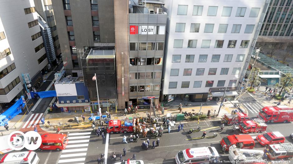 Viele Tote bei Bürohausbrand in Osaka