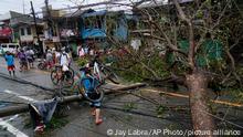 Reportan 75 muertos por potente tifón Rai en Filipinas