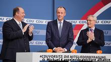 Partido de Merkel elige a Friedrich Merz como su nuevo líder