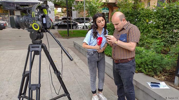 Armenien Yerevan | DW Akademie | Factor TV Praktikantin