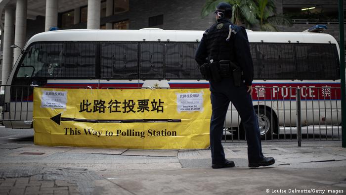 Parlamentswahl in Hongkong