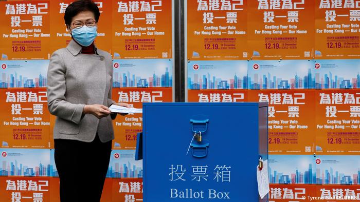 Parlamentswahl in Hongkong | Carrie Lam