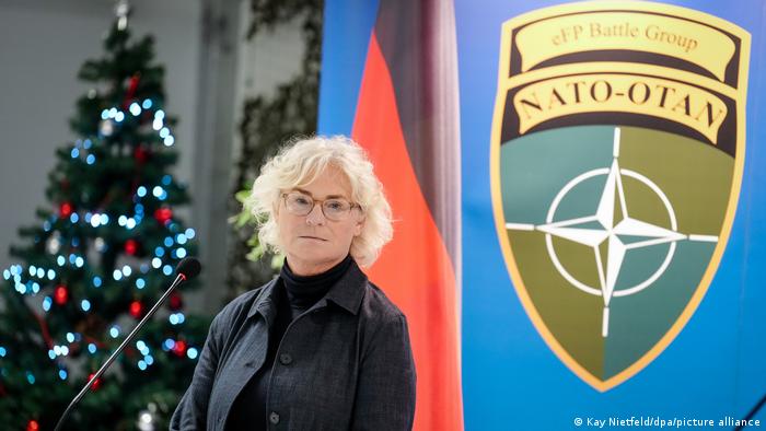 Litauen Rukla | Verteidigungsministerin | Christine Lambrecht