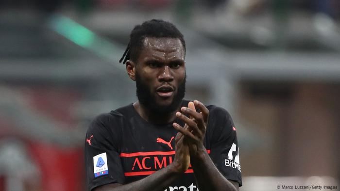 Franck Kessie avec son club milanais 