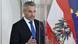 Austrian Chancellor Karl Nehammer gestures during a press conference Austrian Chancellor Karl Nehammer gestures during a press conference