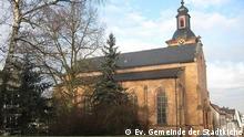 Stadtkirche in Homburg/ Saar. © bei der Ev. Gemeinde der Stadtkiche und für die DW frei