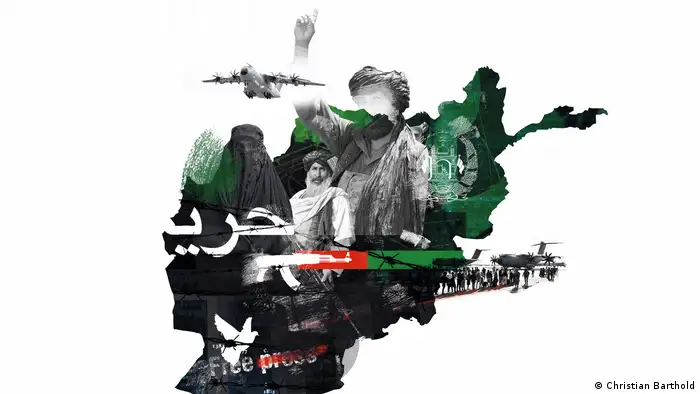 Weltzeit | Illustration Pressefreiheit Afghanistan