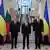 Президенты Польши, Украины и Литвы Дуда, Зеленский и Науседа (фото из архива)