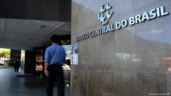 Die brasilianische Zentralbank in Brasilia