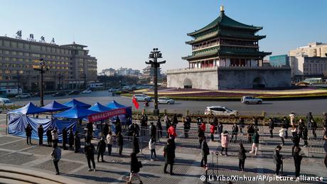 China I Coronavirus in Xi'an 